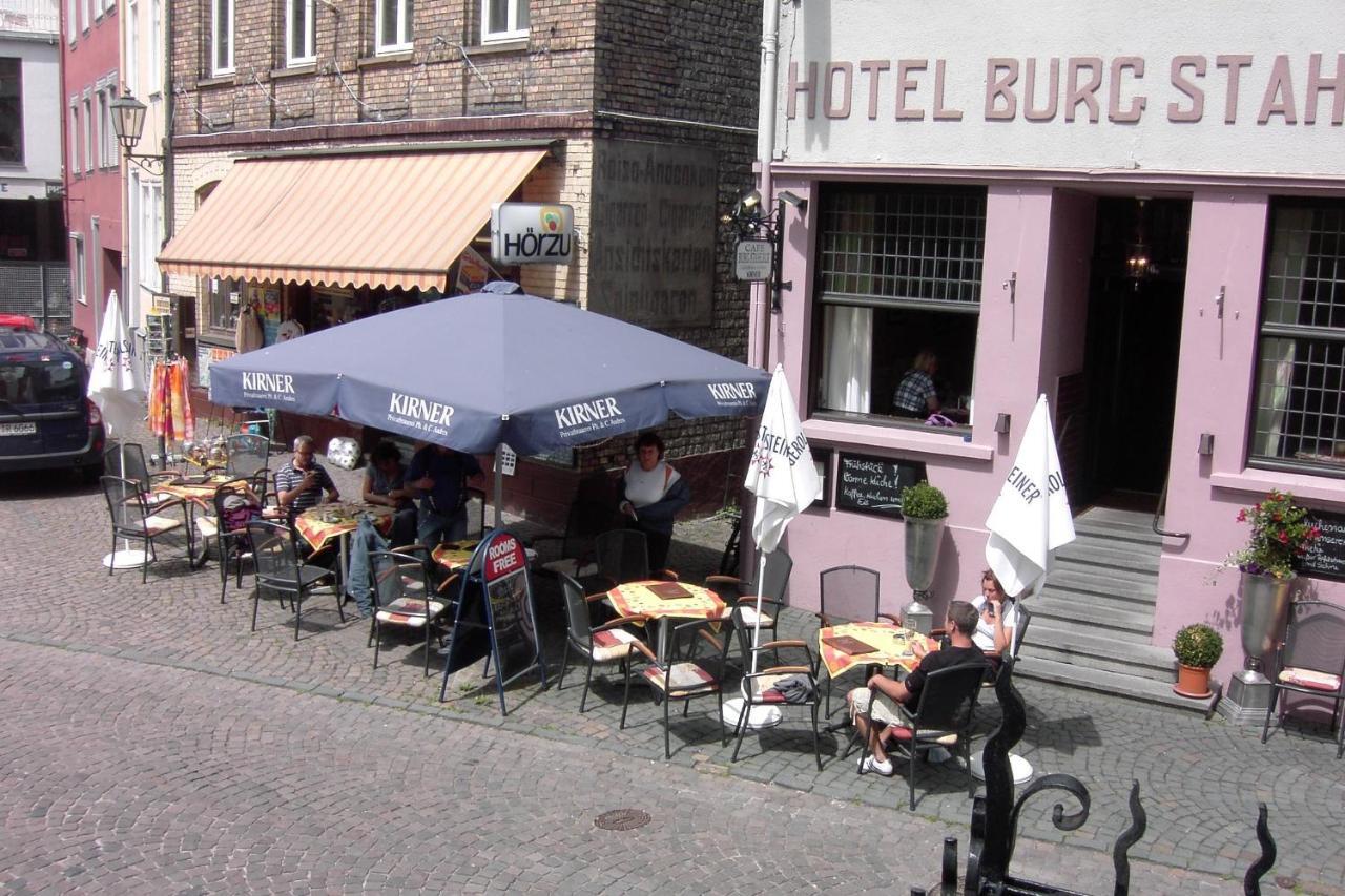 Hotel-Cafe-Burg Stahleck Bacharach Eksteriør bilde